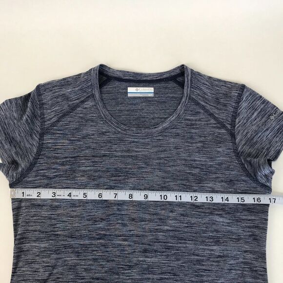Columbia Crew Neck Active Tee Women's Small Short Sleeve Jersey Knit Athletic - Picture 5 of 9